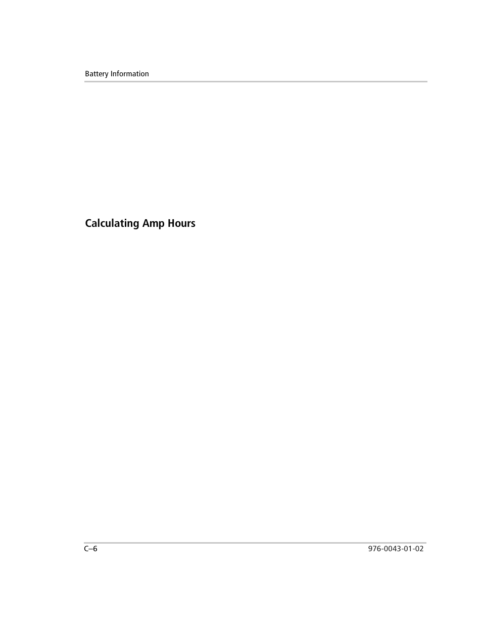 Time and power, Observation, Calculating amp hours | Calculations, Amps to watts, Considerations | Xantrex Technology SW Plus 4024 User Manual | Page 296 / 344