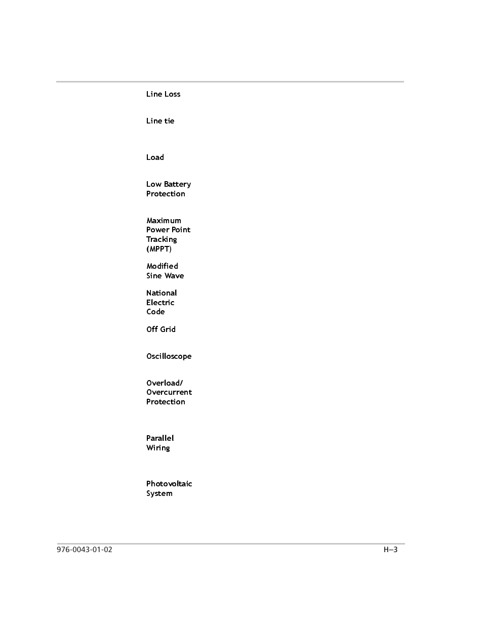 Xantrex Technology SW Plus 4024 User Manual | Page 329 / 344