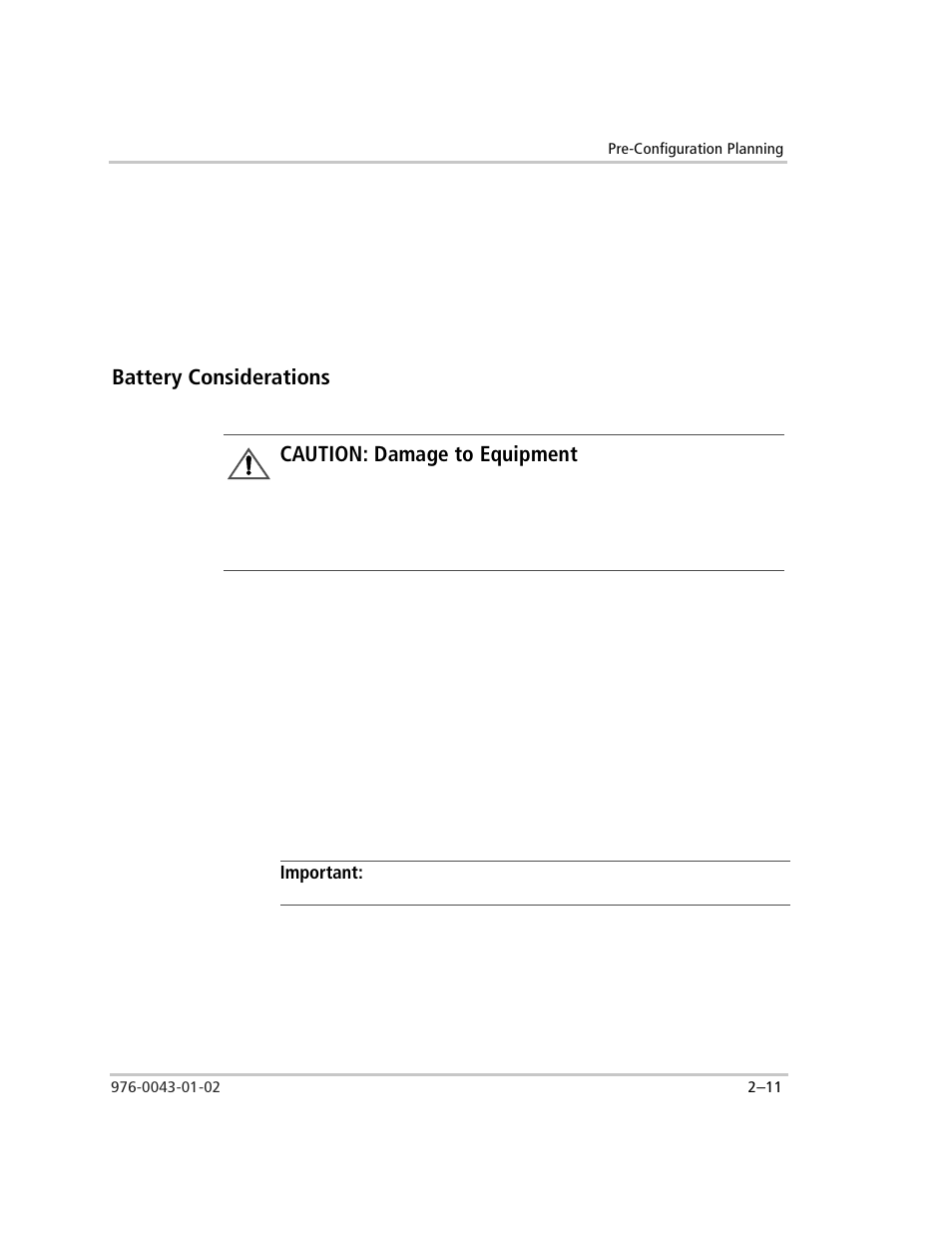 Generator, Utility grid, No utility or generator | Battery considerations, Caution : damage to equipment, Accessibility, Vented enclosures, Important, Enclosure requirements, Battery considerations –11 | Xantrex Technology SW Plus 4024 User Manual | Page 45 / 344
