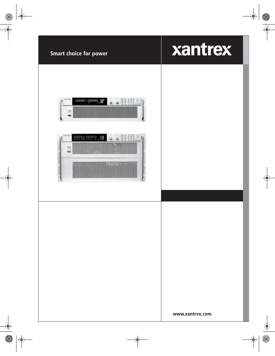 Xantrex Technology XDC 20-600 User Manual | 284 pages