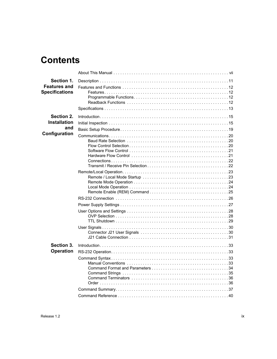 Xantrex Technology RS232-XPD User Manual | Page 11 / 60