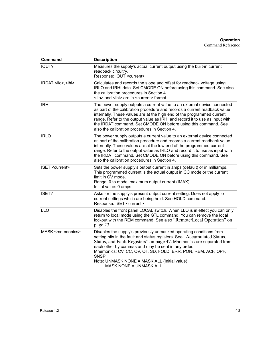 Xantrex Technology RS232-XPD User Manual | Page 45 / 60