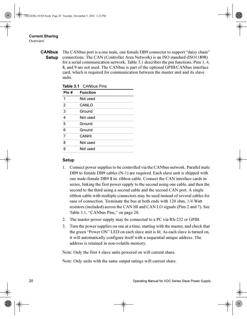 Xantrex Technology XDC 80-75SL User Manual | Page 22 / 36