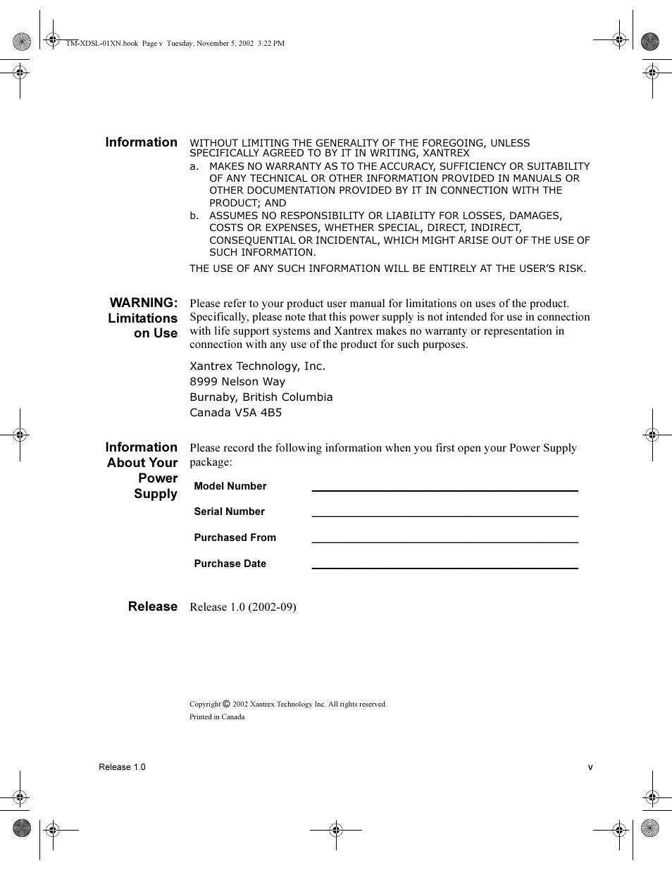 Xantrex Technology XDC 80-75SL User Manual | Page 7 / 36
