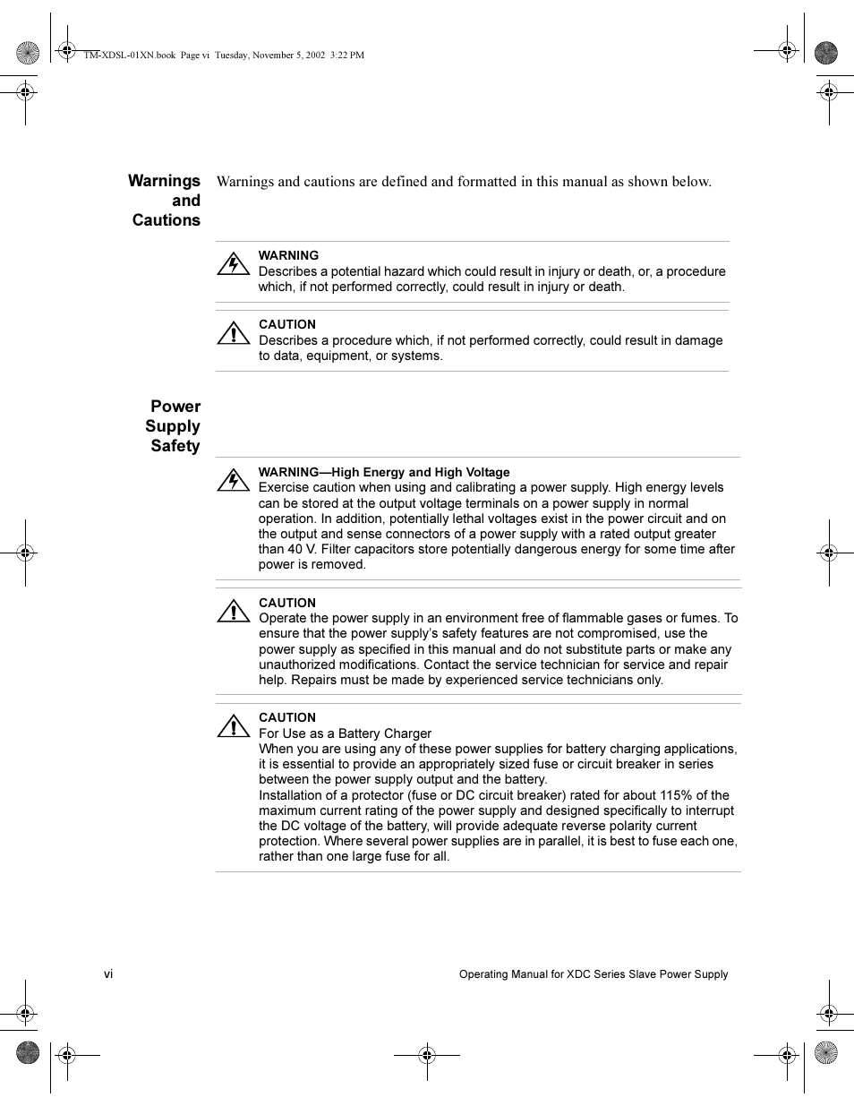 Xantrex Technology XDC 80-75SL User Manual | Page 8 / 36