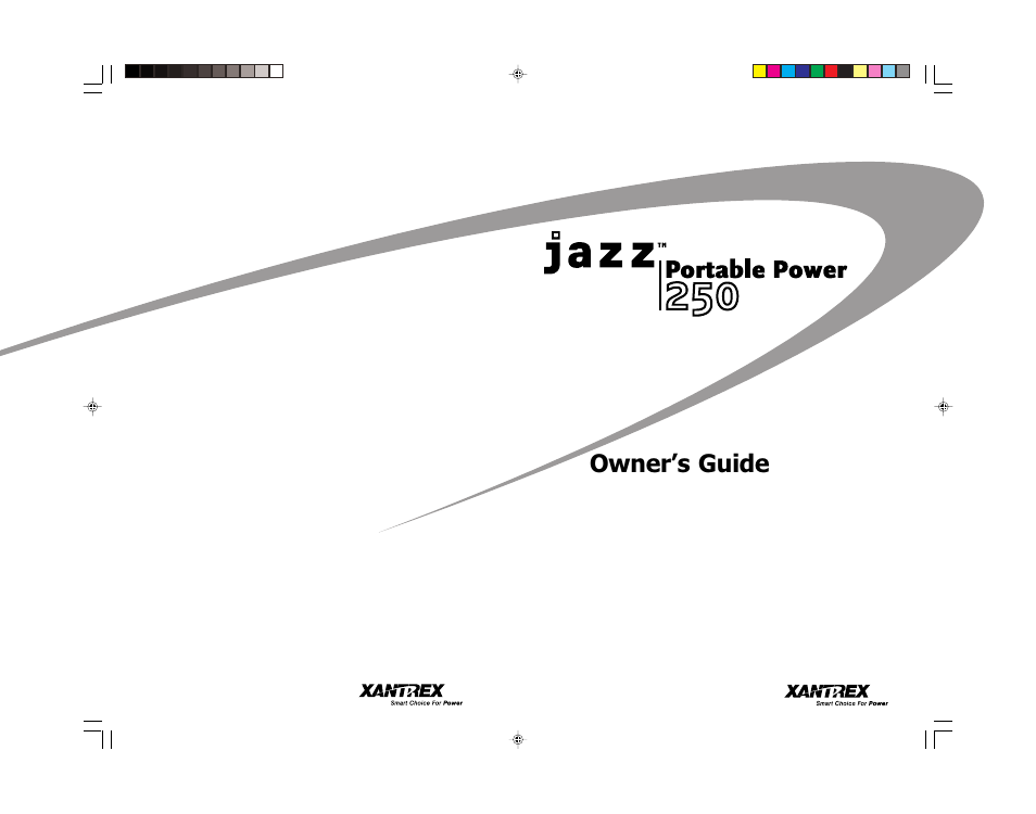 Xantrex Technology JAZZ 250 User Manual | 36 pages