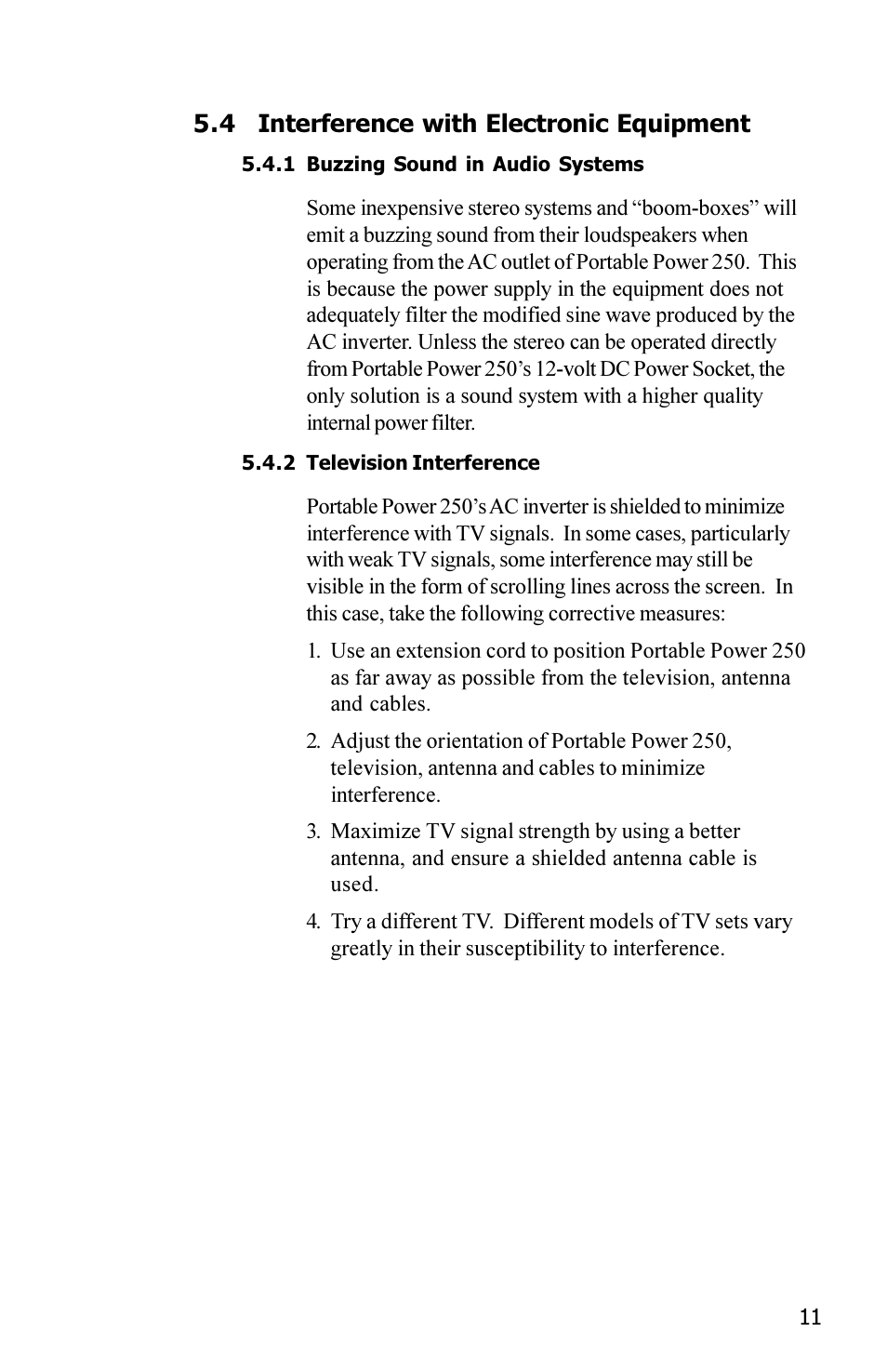 Xantrex Technology JAZZ 250 User Manual | Page 15 / 36