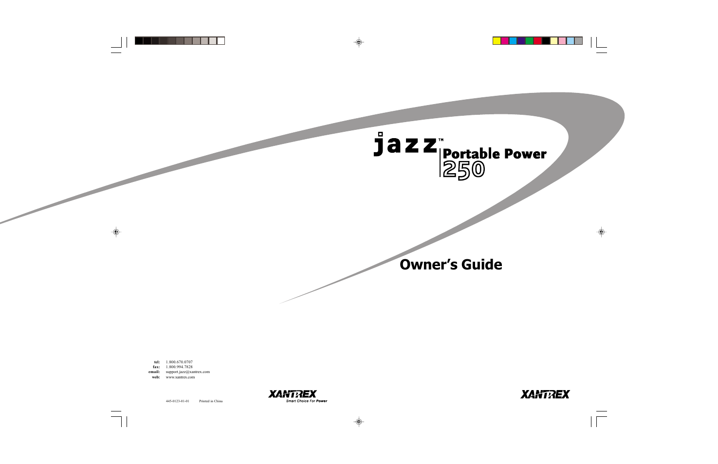 Owner’s guide | Xantrex Technology JAZZ 250 User Manual | Page 36 / 36