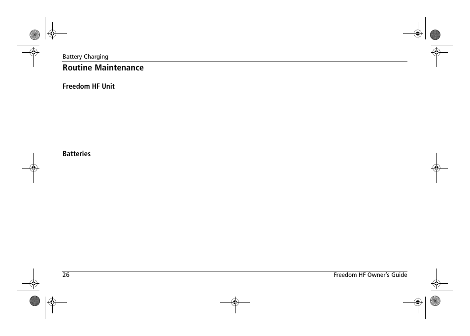 Routine maintenance | Xantrex Technology FREEDOM HF 1800 User Manual | Page 40 / 64