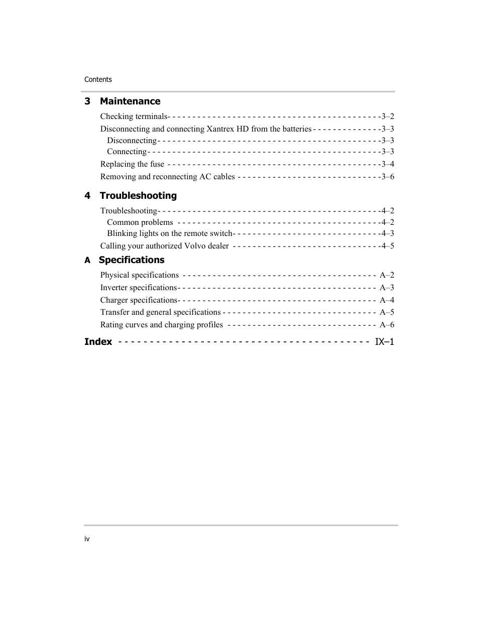 Xantrex Technology RM1012 User Manual | Page 4 / 48