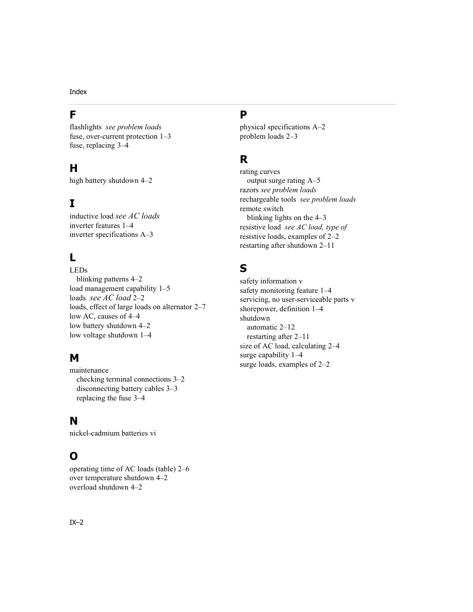 Xantrex Technology RM1012 User Manual | Page 46 / 48