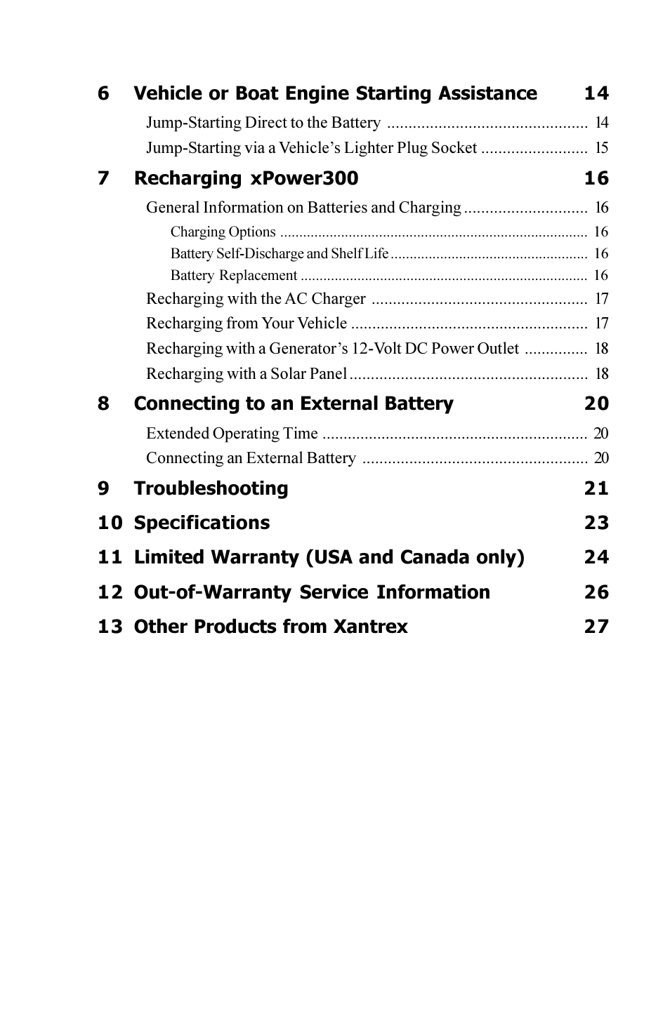 Xantrex Technology 300 User Manual | Page 4 / 32