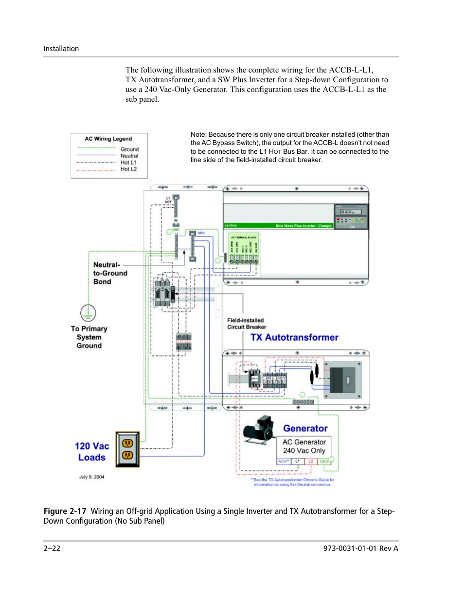 Xantrex Technology ACCB-L User Manual | Page 44 / 64