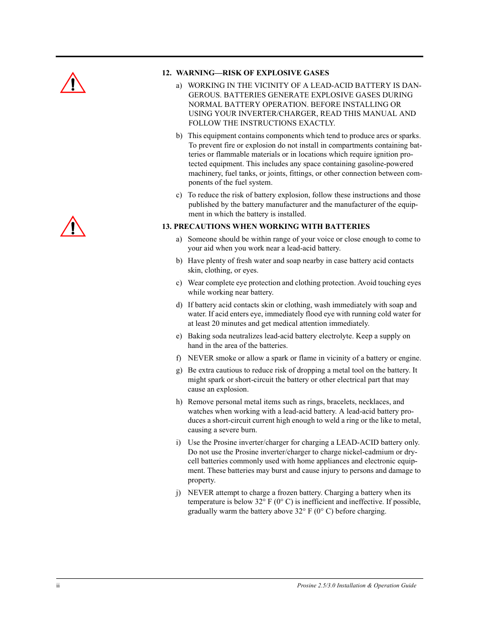 Xantrex Technology PROSINE PS3.0 User Manual | Page 5 / 117