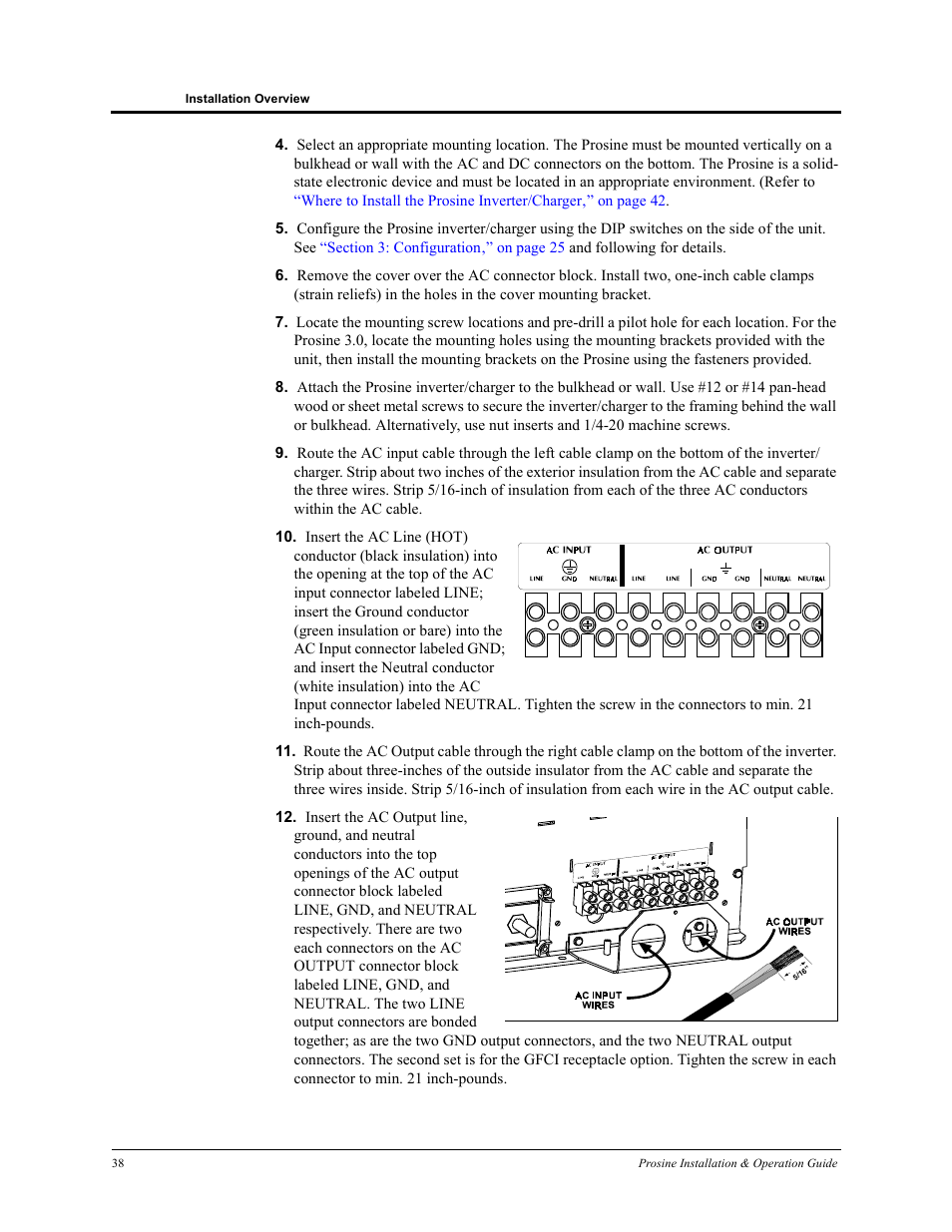 Xantrex Technology PROSINE PS3.0 User Manual | Page 55 / 117