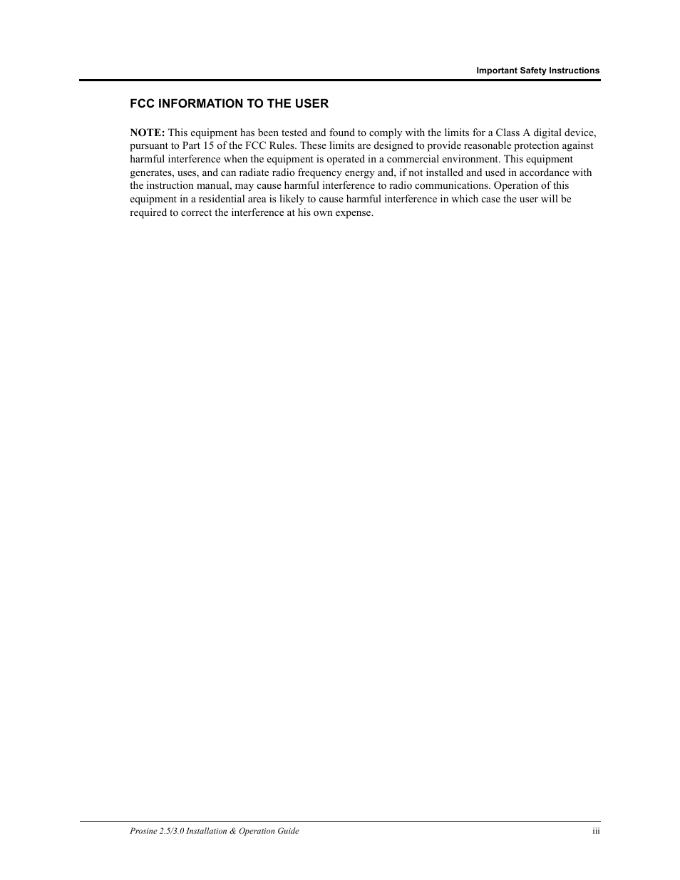 Xantrex Technology PROSINE PS3.0 User Manual | Page 6 / 117