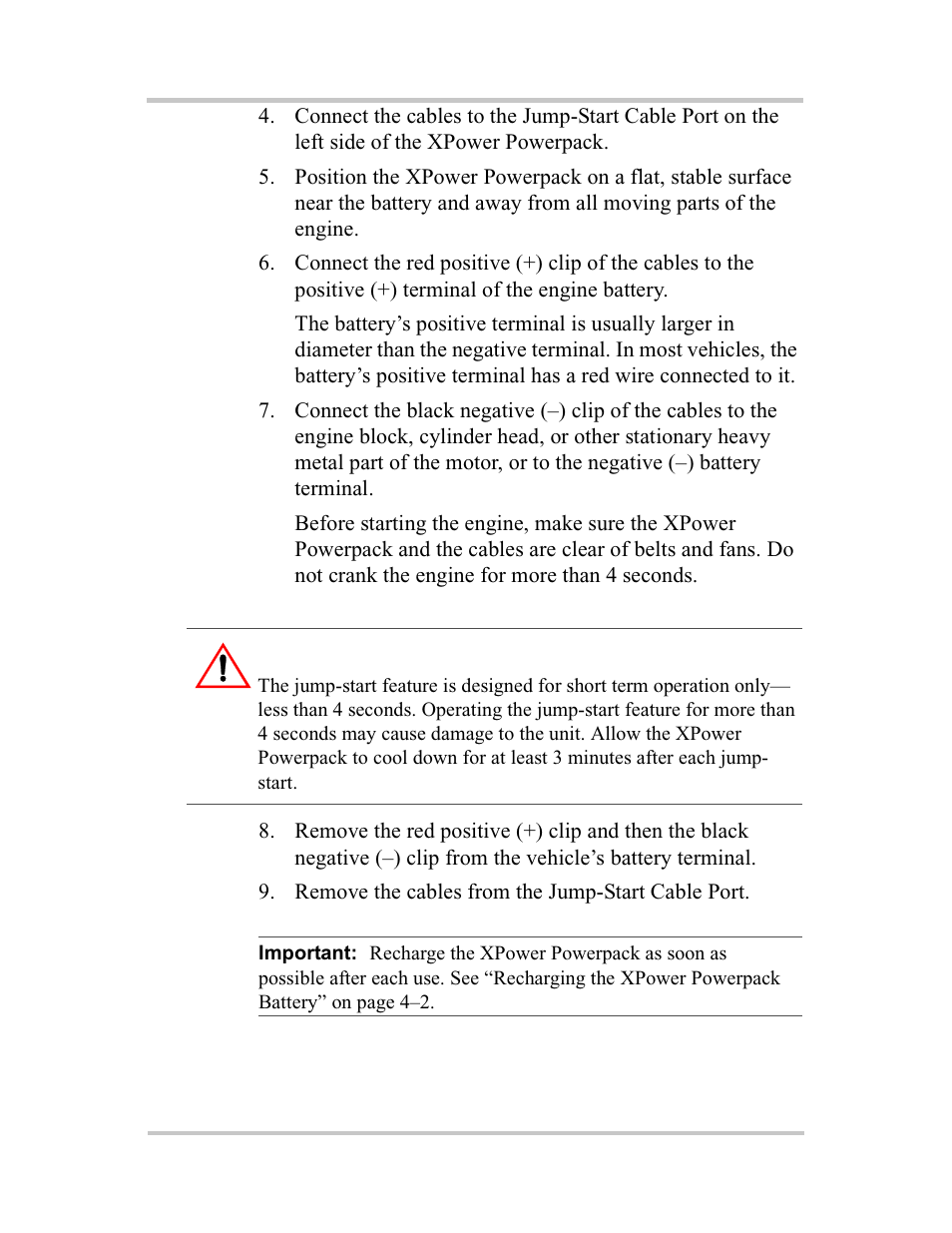 Warning: fire hazard | Xantrex Technology 400R User Manual | Page 37 / 74