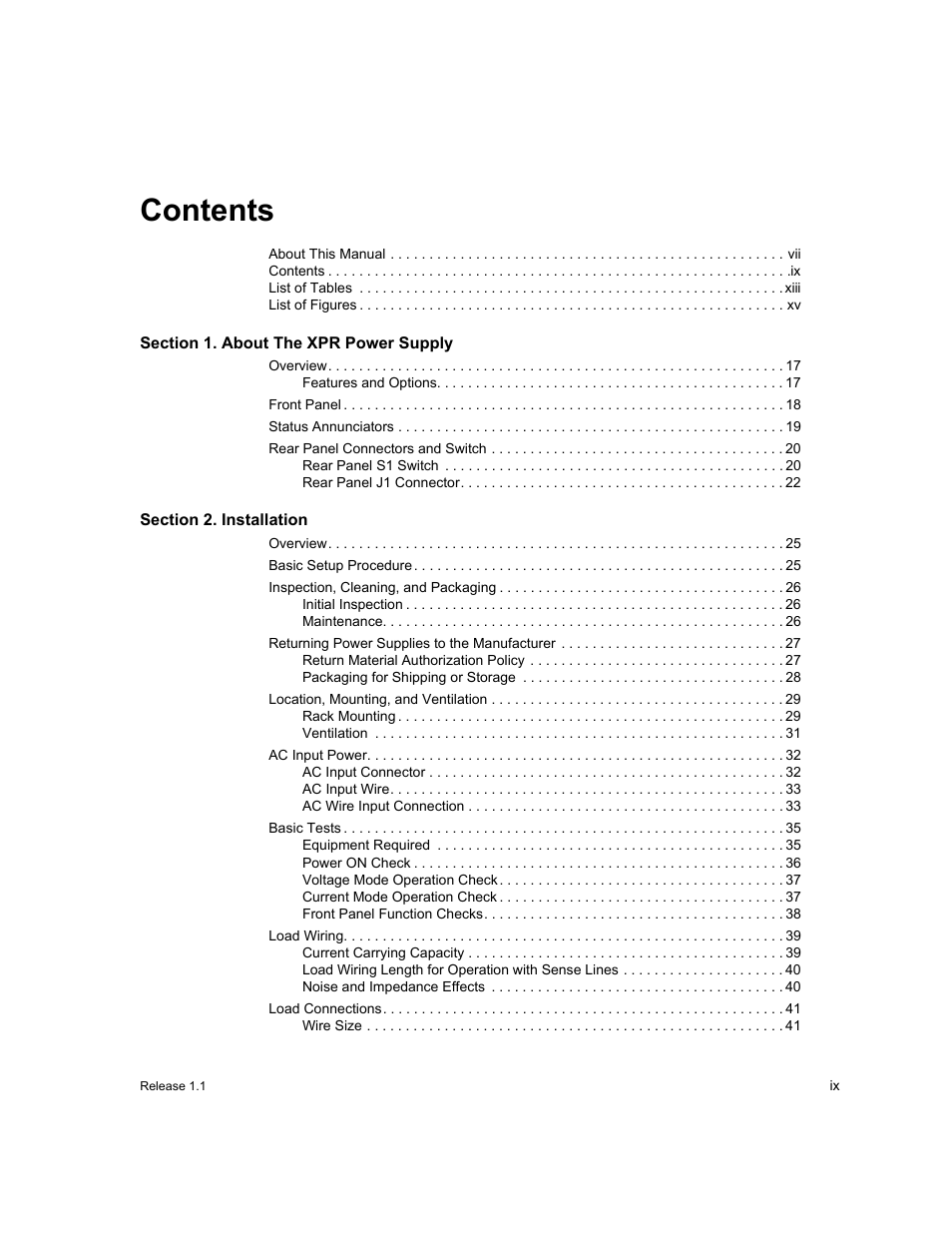 Xantrex Technology XPR 150-40 User Manual | Page 11 / 80