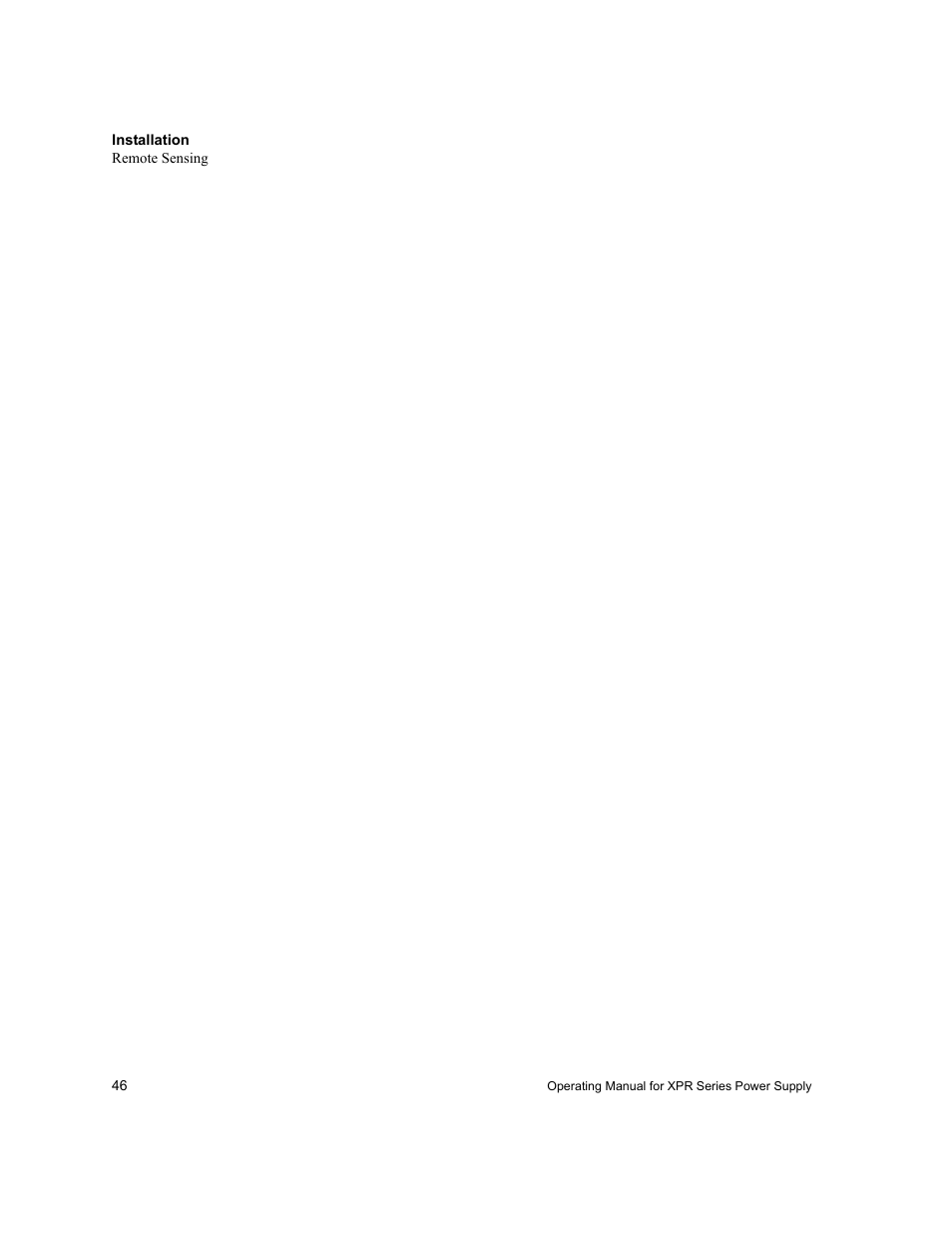 Xantrex Technology XPR 150-40 User Manual | Page 48 / 80