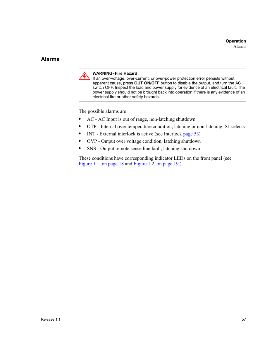 Alarms | Xantrex Technology XPR 150-40 User Manual | Page 59 / 80