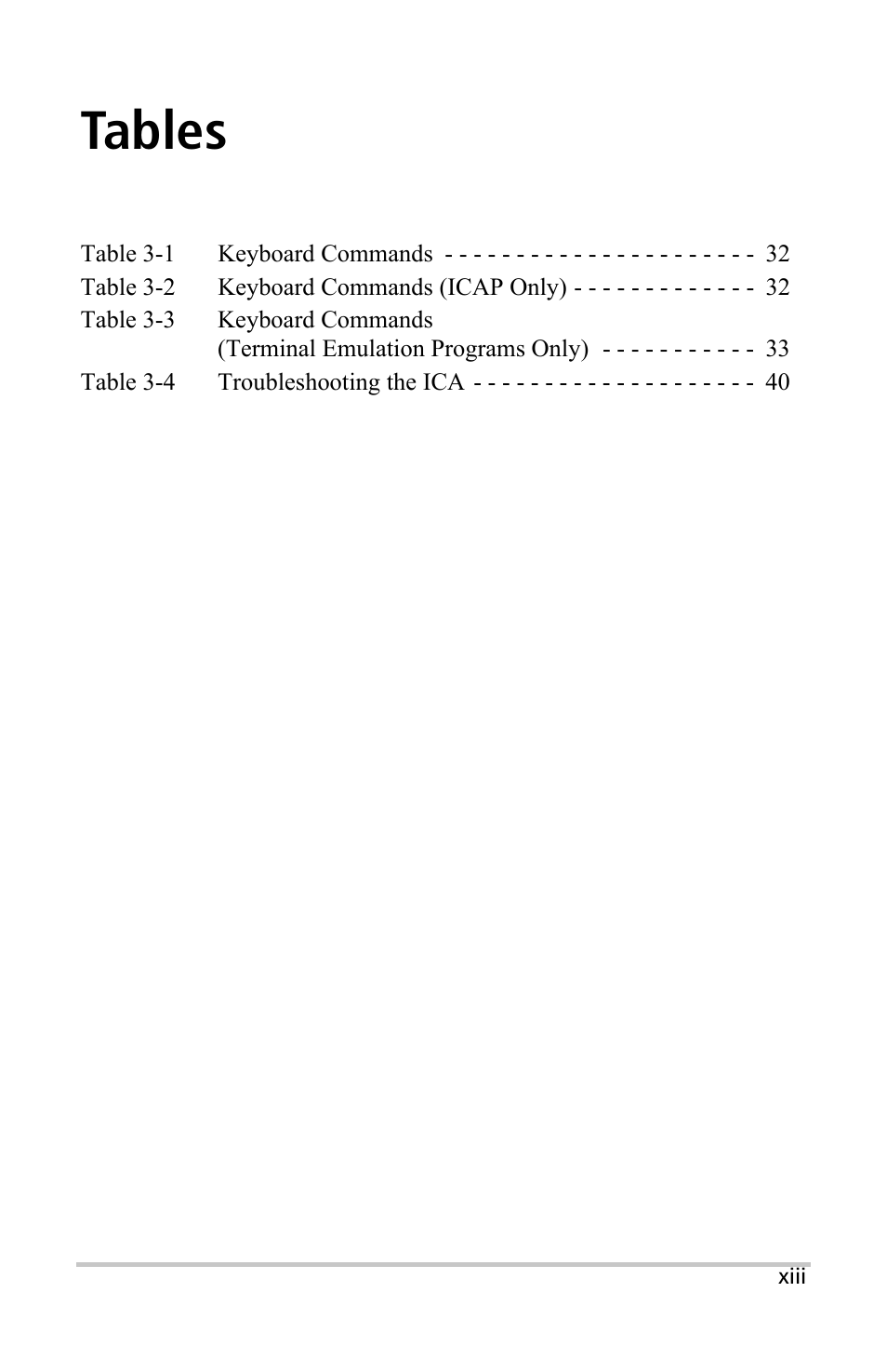 Tables | Xantrex Technology Inverter Communications Adapter User Manual | Page 15 / 70