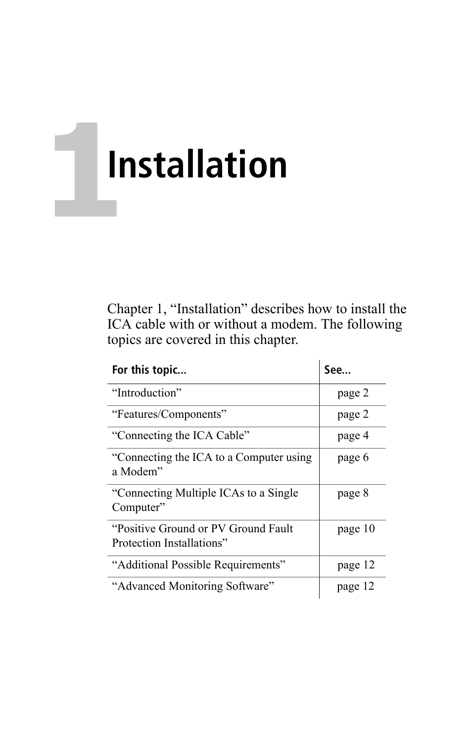 Installation | Xantrex Technology Inverter Communications Adapter User Manual | Page 17 / 70