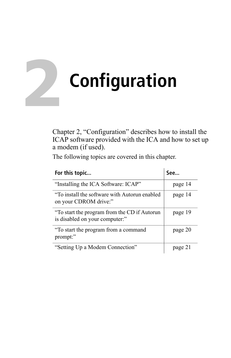 Configuration | Xantrex Technology Inverter Communications Adapter User Manual | Page 29 / 70