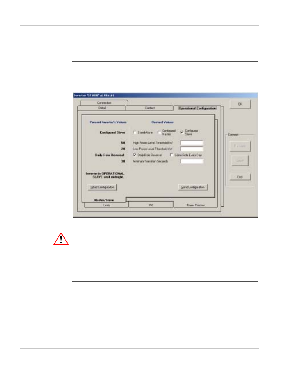 Caution | Xantrex Technology GT100E User Manual | Page 34 / 40