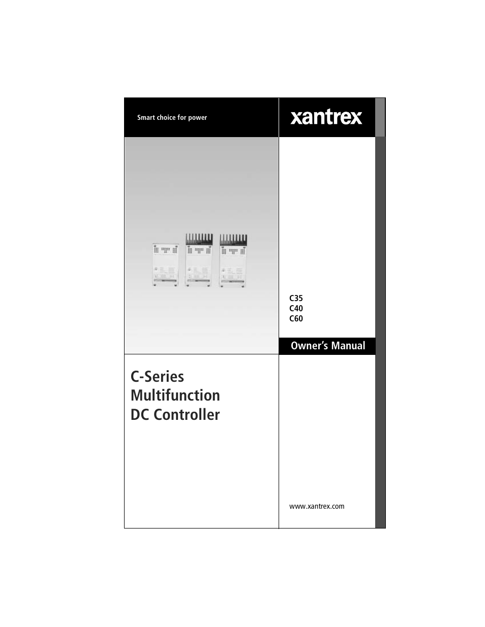 Xantrex Technology C40 User Manual | 114 pages