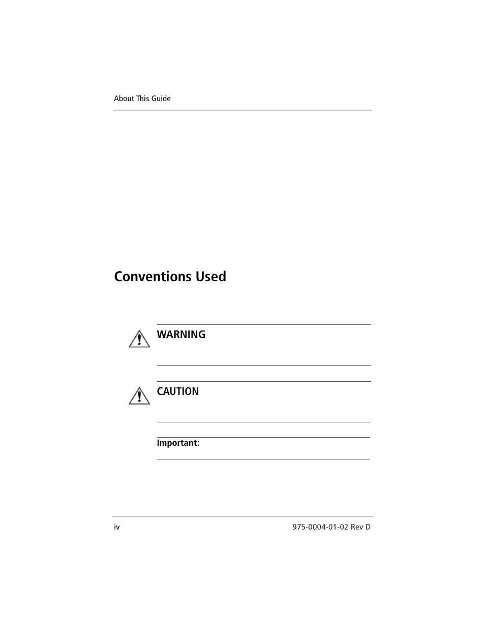 Conventions used, Warning, Caution | Xantrex Technology C40 User Manual | Page 6 / 114