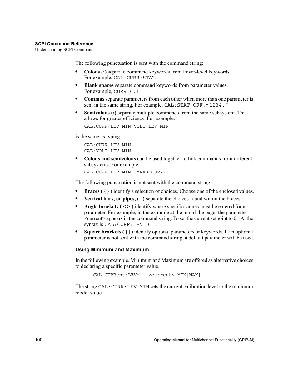 Xantrex Technology GPIB-M-XT User Manual | Page 102 / 134