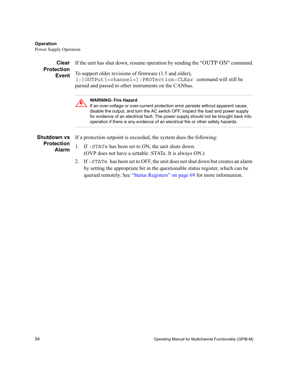 Xantrex Technology GPIB-M-XT User Manual | Page 56 / 134