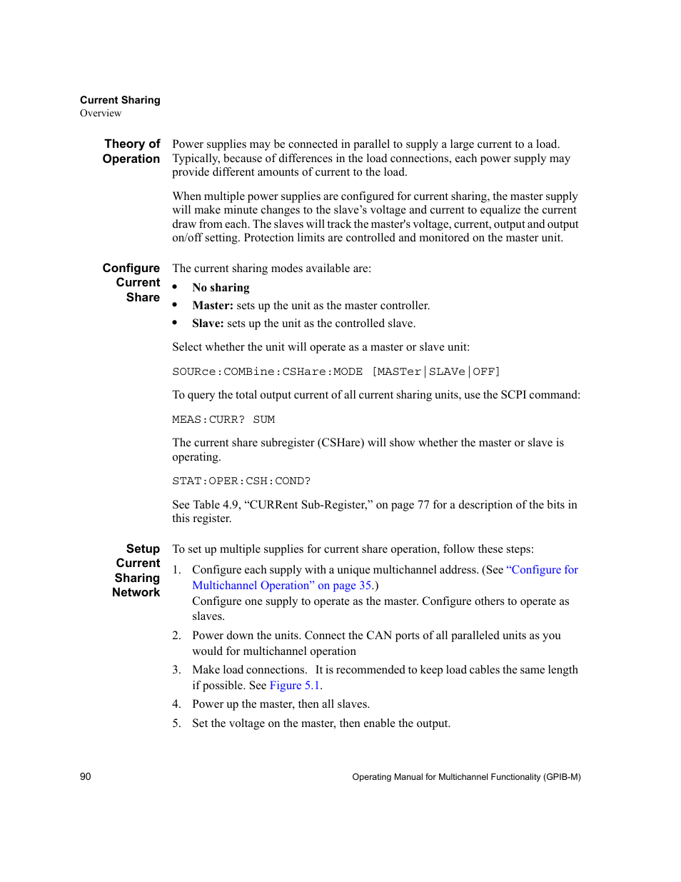 Xantrex Technology GPIB-M-XT User Manual | Page 92 / 134