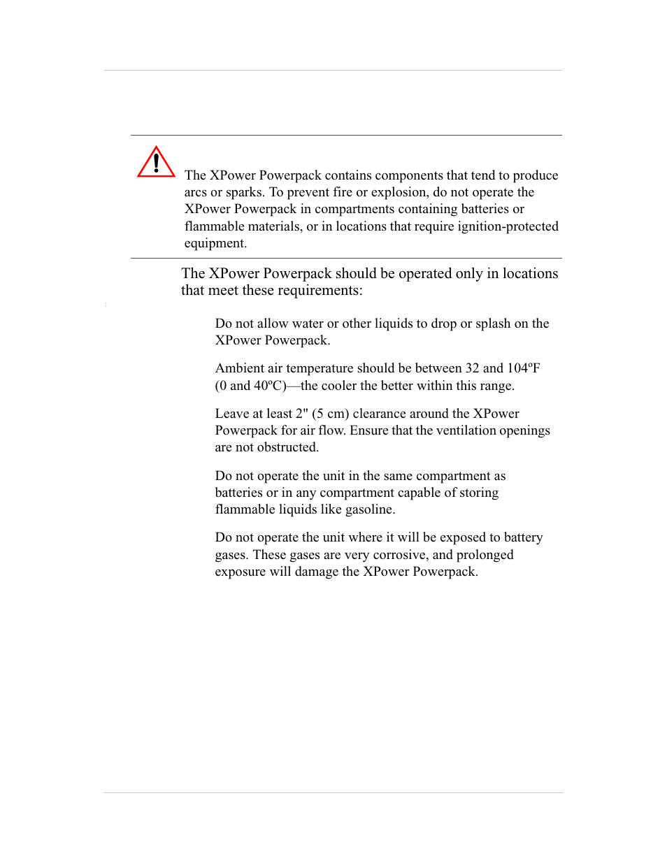 Choosing a location, Warning: fire or explosion | Xantrex Technology 600HD User Manual | Page 25 / 64