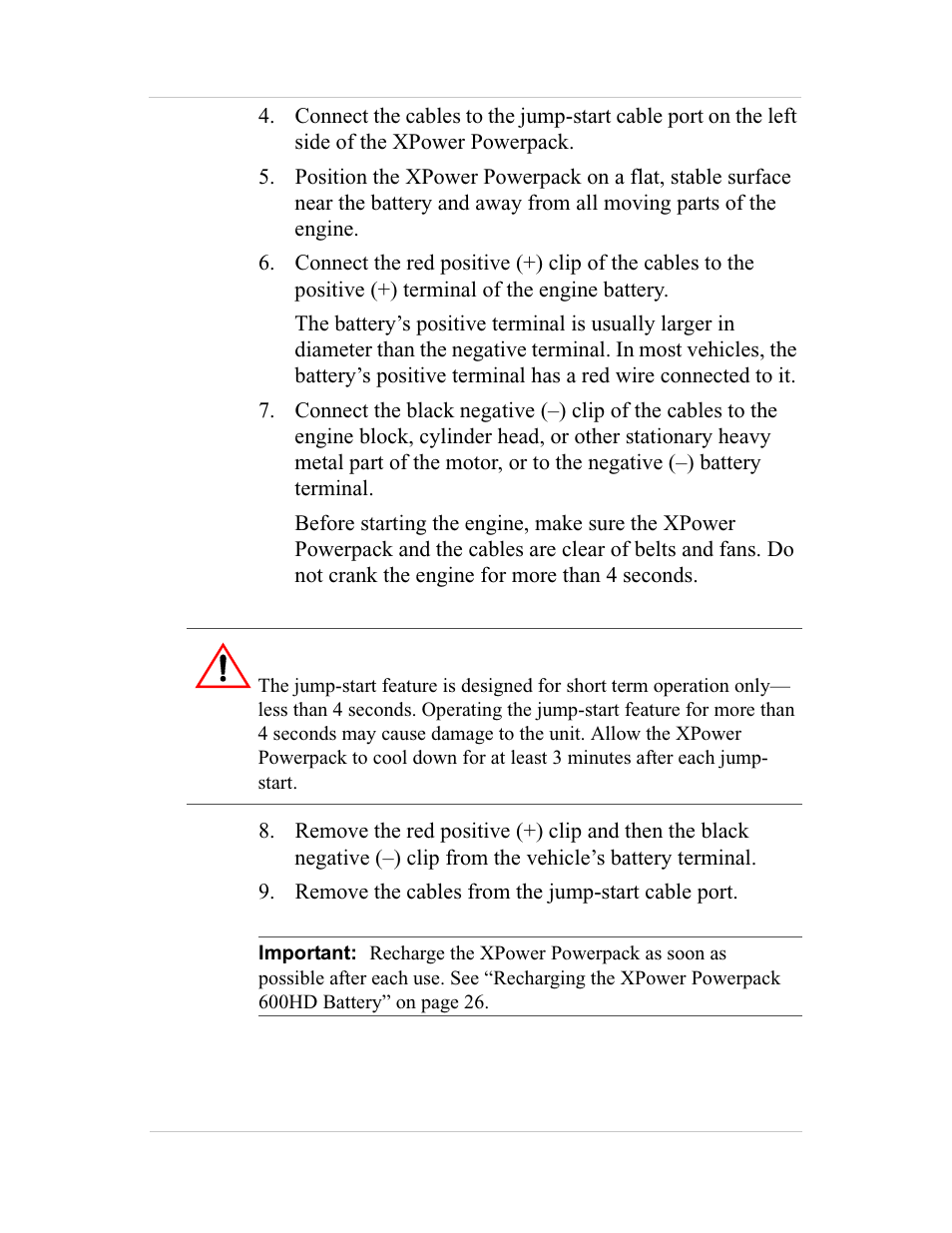 Warning: fire hazard | Xantrex Technology 600HD User Manual | Page 34 / 64