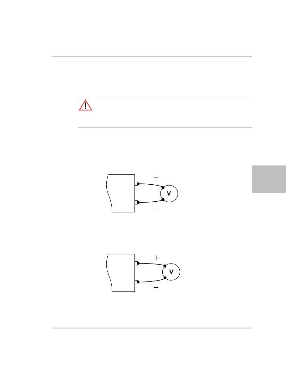 Analog programming mode, Analog programming with external voltage source, Analog programming mode –9 | Analog programming with external voltage source –9, Figure 4-4, Figure 4-5 | Xantrex Technology XTR 850 Watt User Manual | Page 101 / 274