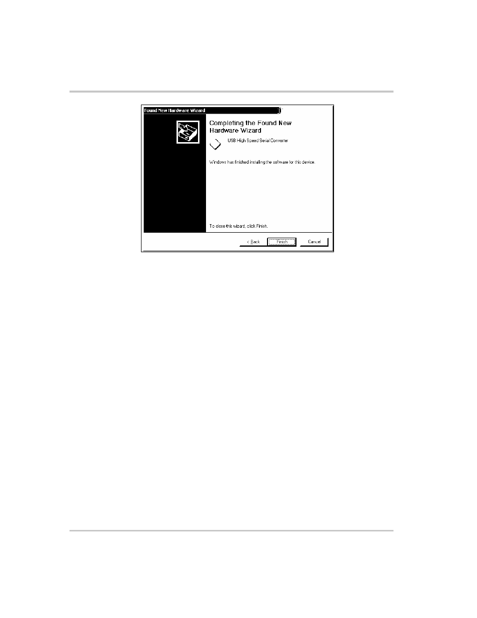 Verifying installation, Figure 5-10 completing the new hardware wizard –12 | Xantrex Technology XTR 850 Watt User Manual | Page 134 / 274