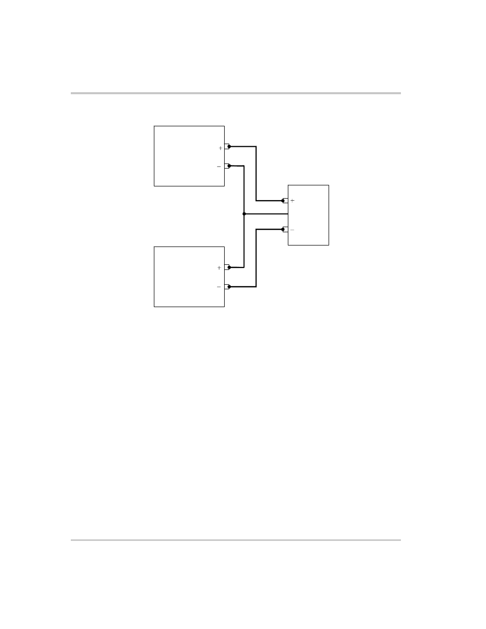 Figure 3-4, Split supply operation –38, Figure 3-4 split supply operation | Xantrex Technology XTR 850 Watt User Manual | Page 86 / 274