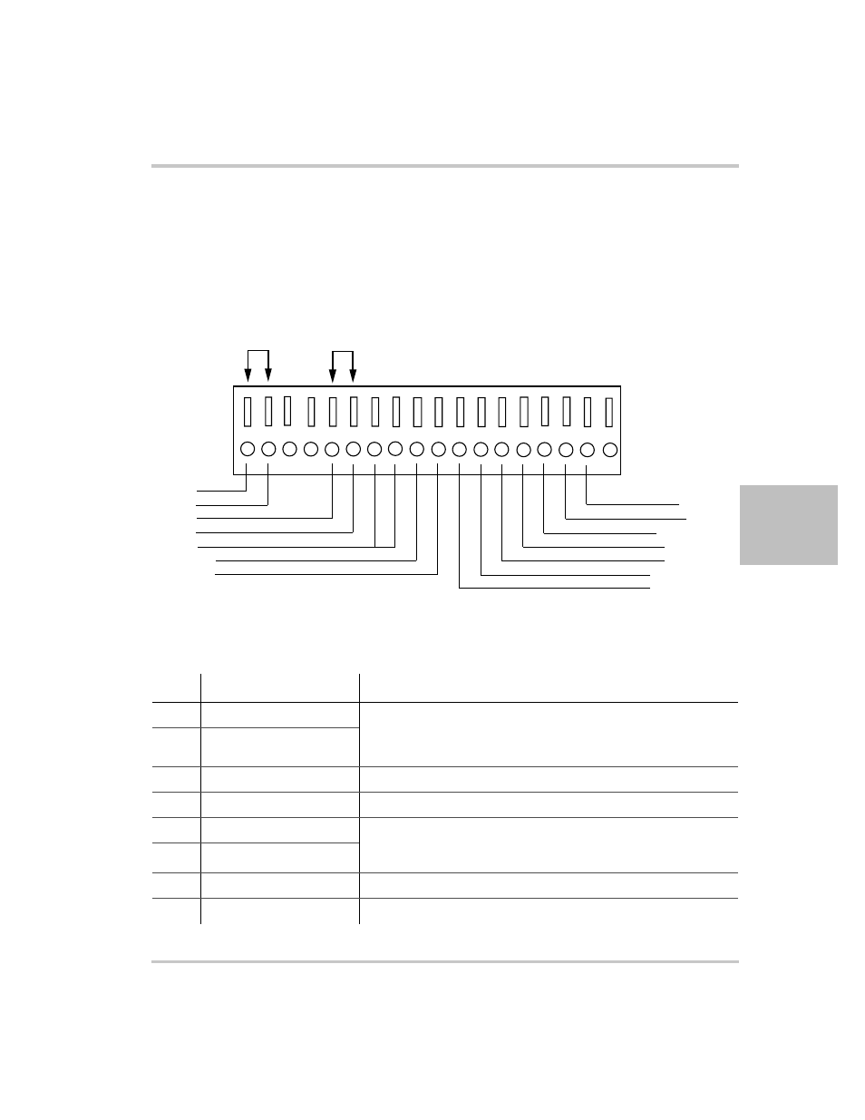 Analog programming (apg) connector j1, Analog programming (apg) connector j1 –5, Figure 4-1 | Apg connector terminals –5, Table 4-3, Apg pins and functions j1 –5 | Xantrex Technology XTR 850 Watt User Manual | Page 97 / 274