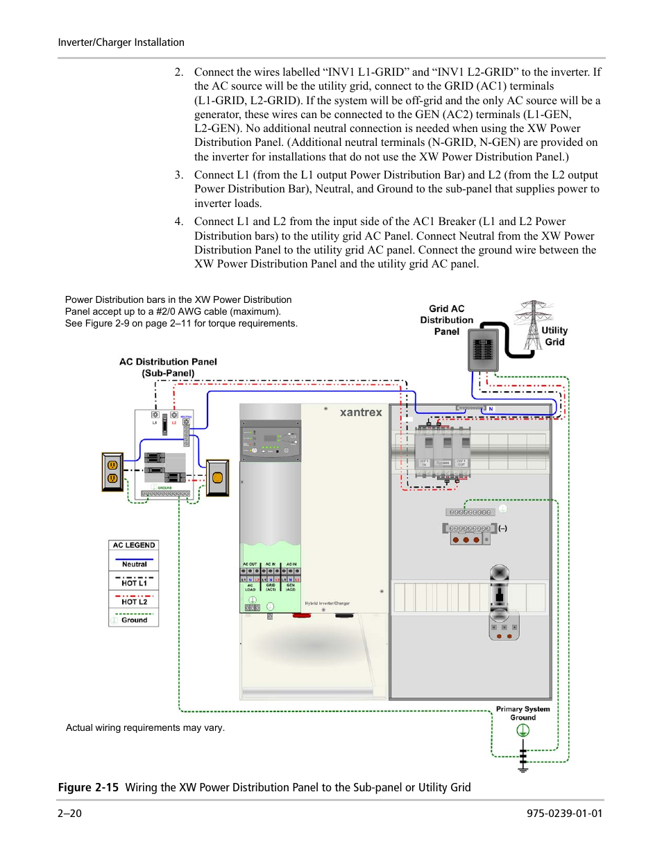 Xantrex Technology XW POWER SYSTEM XW4024-120/240-60 User Manual | Page 44 / 136