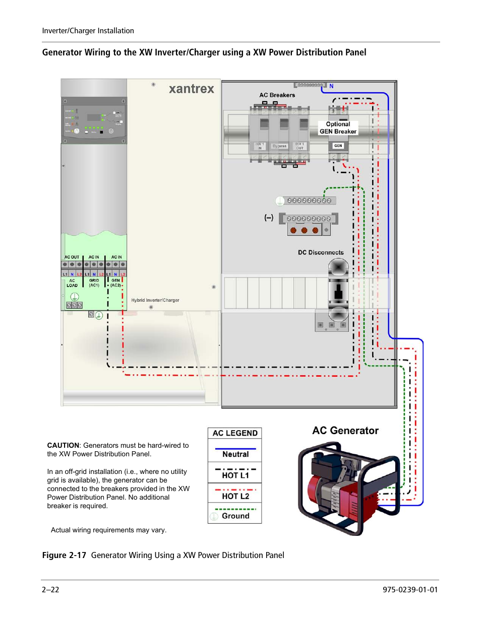 Xantrex Technology XW POWER SYSTEM XW4024-120/240-60 User Manual | Page 46 / 136