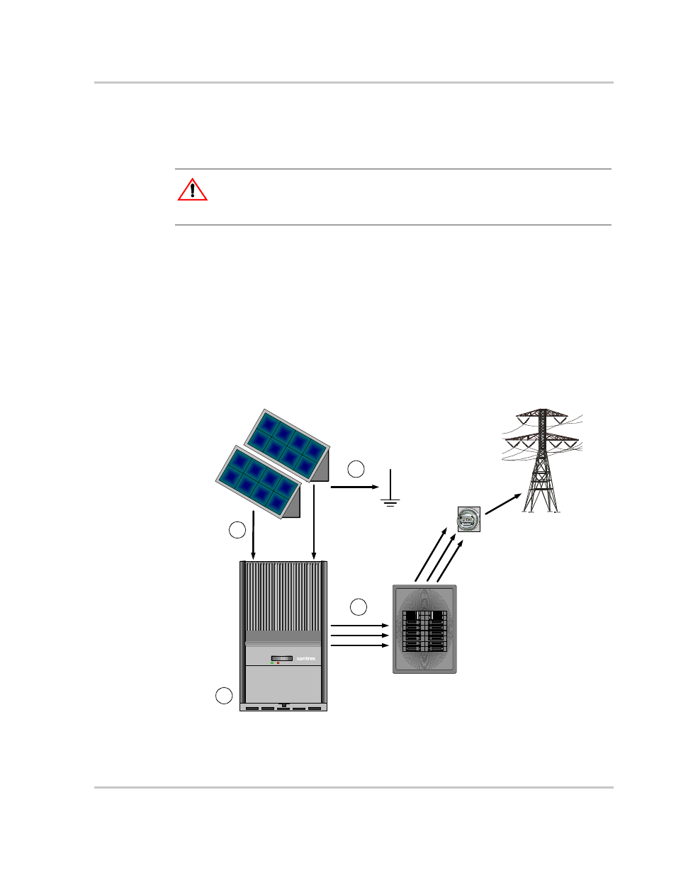 Mounting the inverter, Overview, Warning: fire, shock and energy hazards | Xantrex Technology GT3.0 User Manual | Page 43 / 110