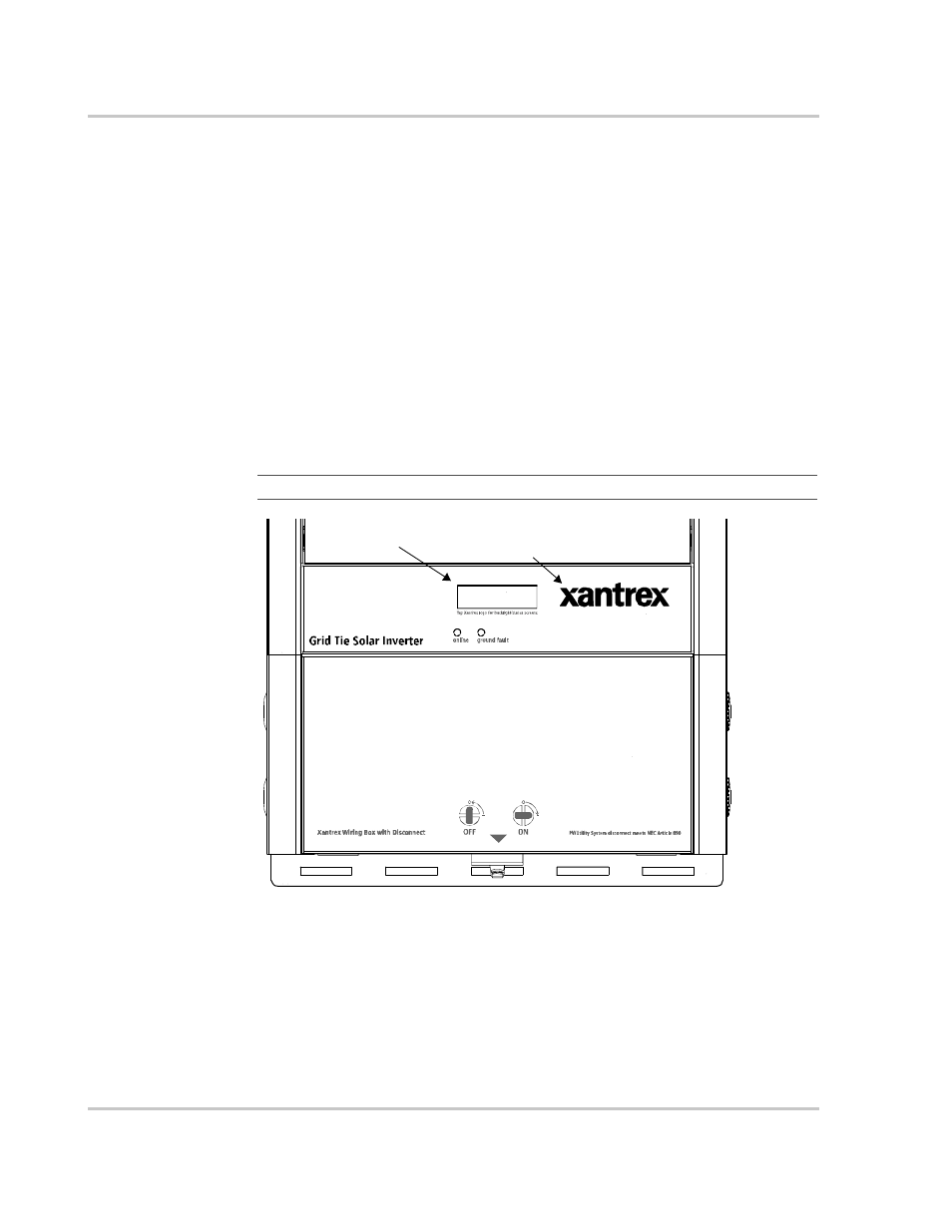 Monitoring the front panel display | Xantrex Technology GT3.0 User Manual | Page 78 / 110