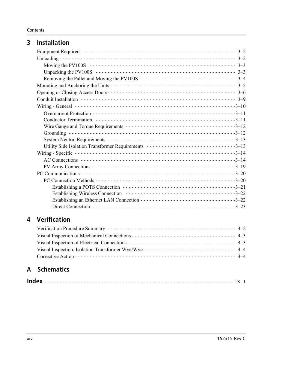Xantrex Technology PV100S-480 User Manual | Page 16 / 90