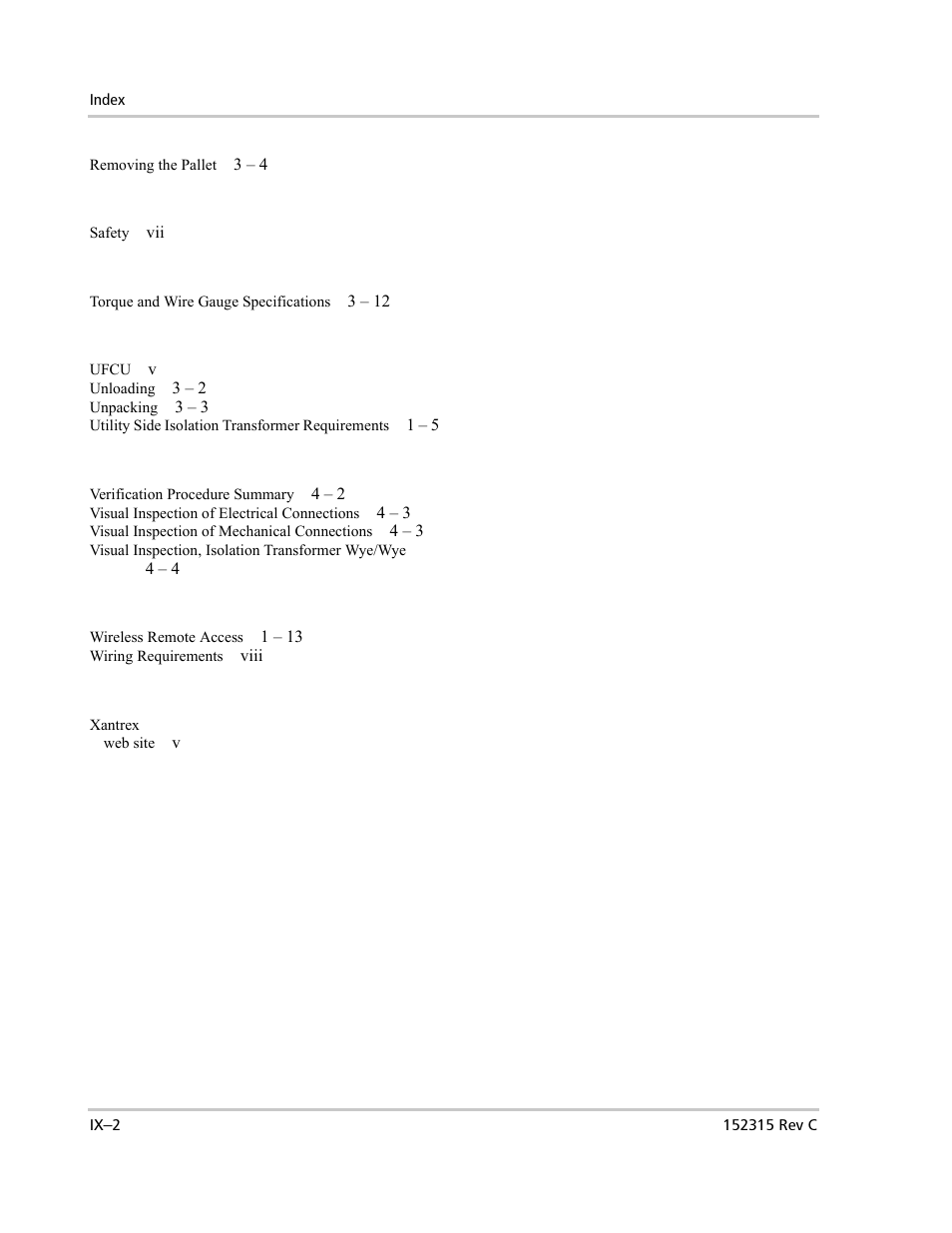Xantrex Technology PV100S-480 User Manual | Page 88 / 90