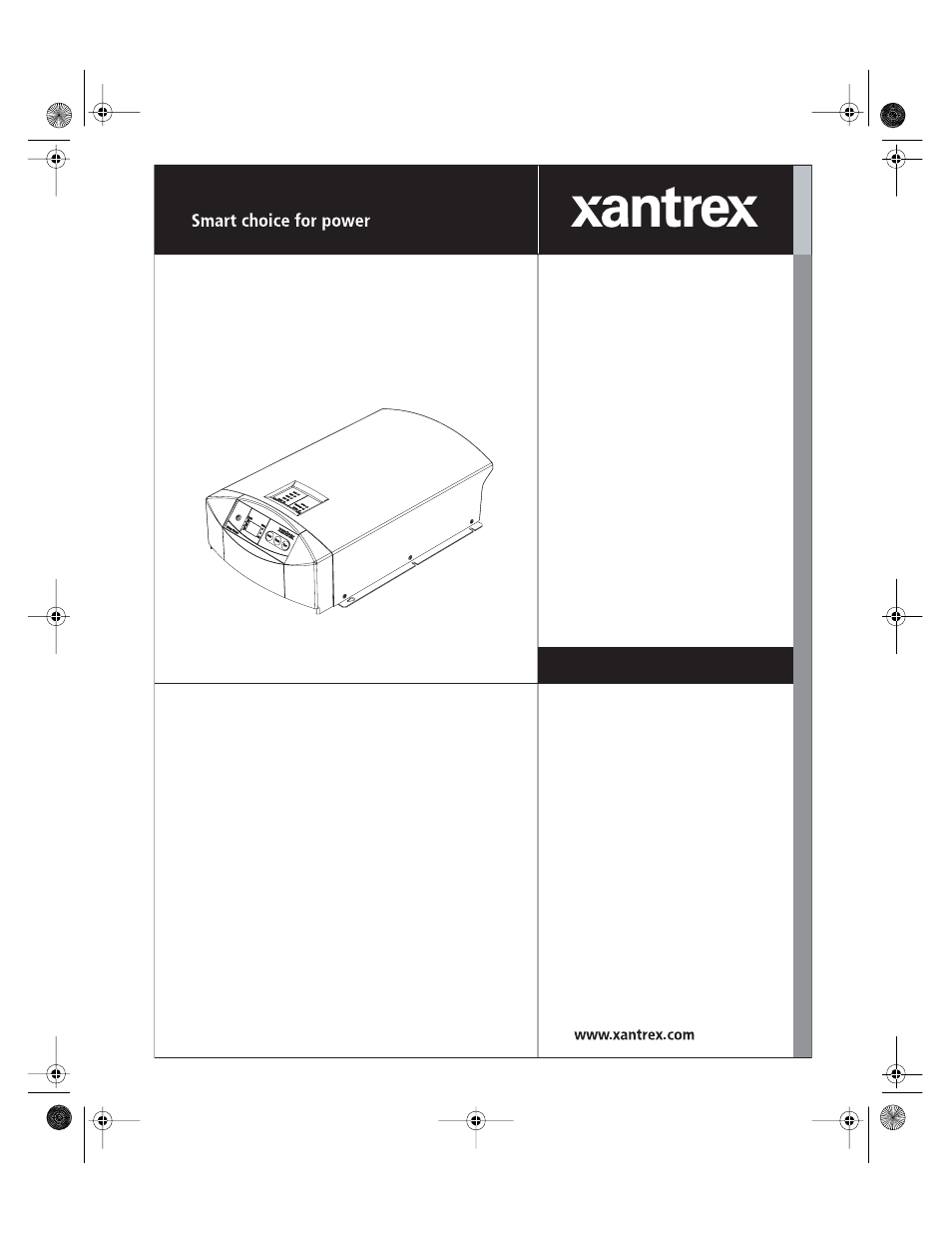 Xantrex Technology XC1524 User Manual | 80 pages