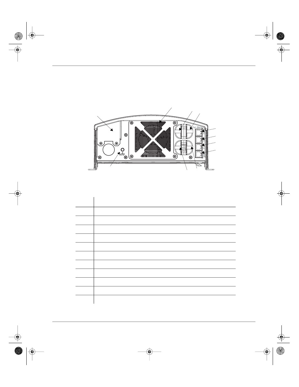 Rear panel | Xantrex Technology XC1524 User Manual | Page 19 / 80