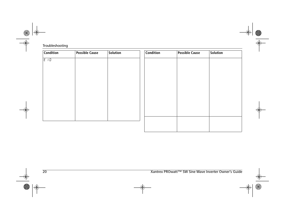Xantrex Technology PROWATT SW SW 2000 User Manual | Page 30 / 38