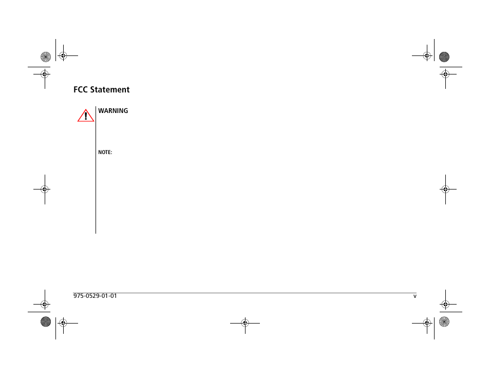 Fcc statement | Xantrex Technology PROWATT SW SW 2000 User Manual | Page 7 / 38