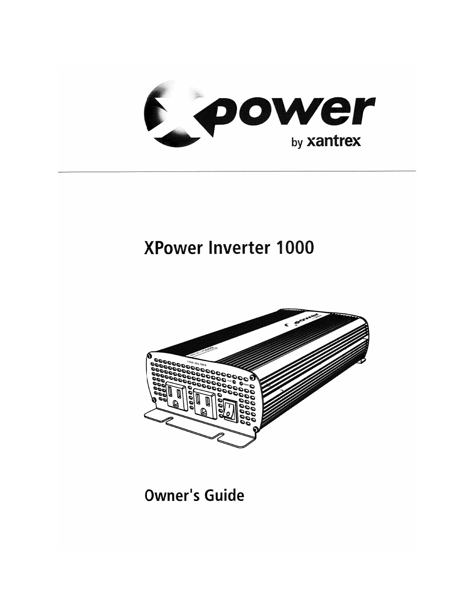 Xantrex Technology 1000 User Manual | 66 pages